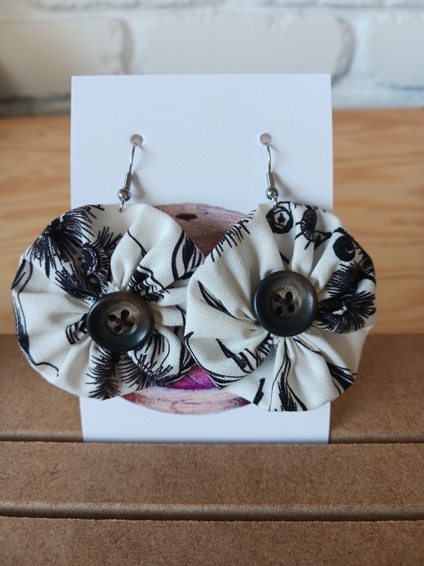 Yoyo earrings - large