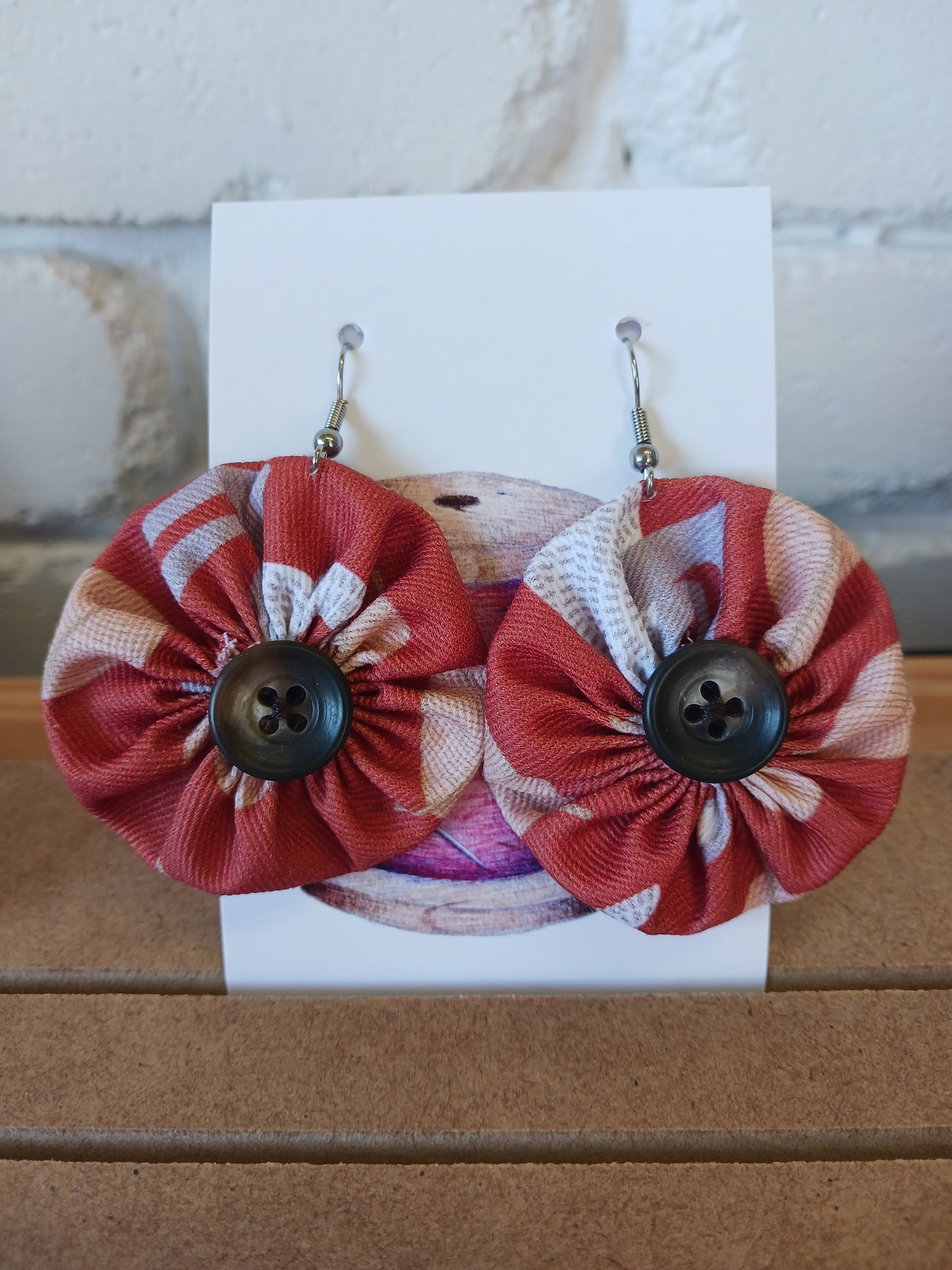 Yoyo earrings - large